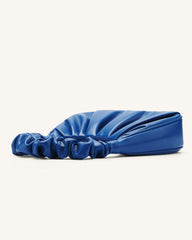 Gabbi Ruched Hobo Handbag - Classic Blue