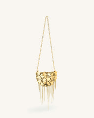 Anika Star-Embellished Chain Bag - Gold