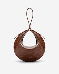 Rantan Bag - Brown Croc