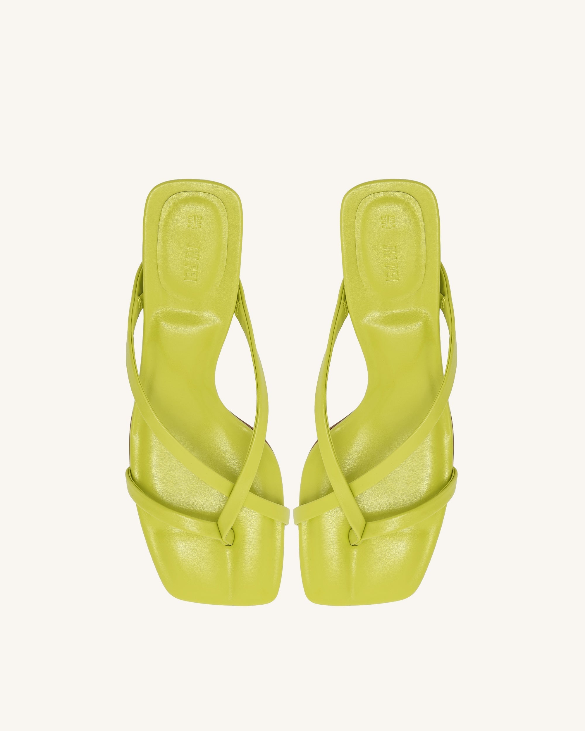 Maeve Strappy Mule - Lime Green