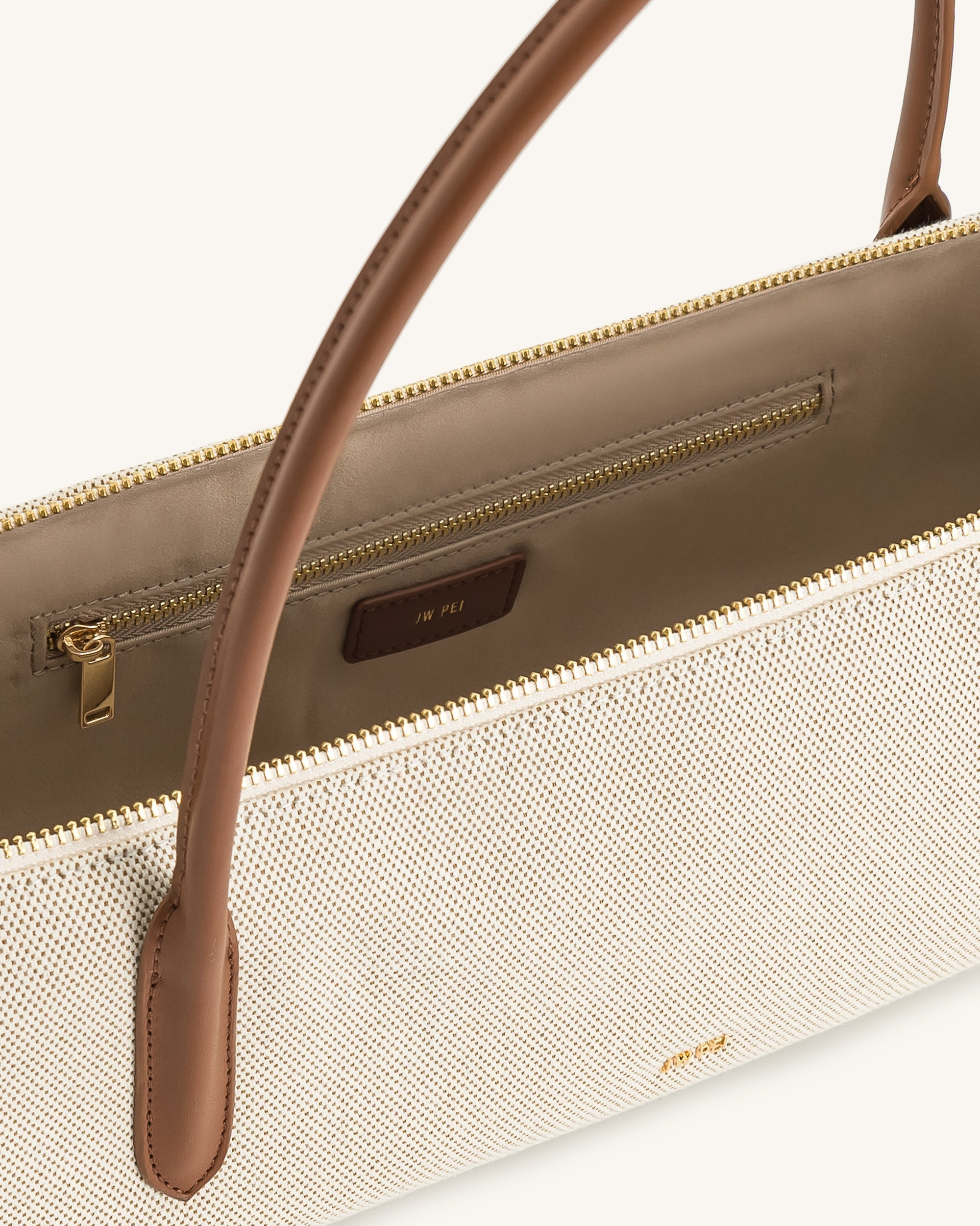 Nova Shoulder Bag - Brown Canvas