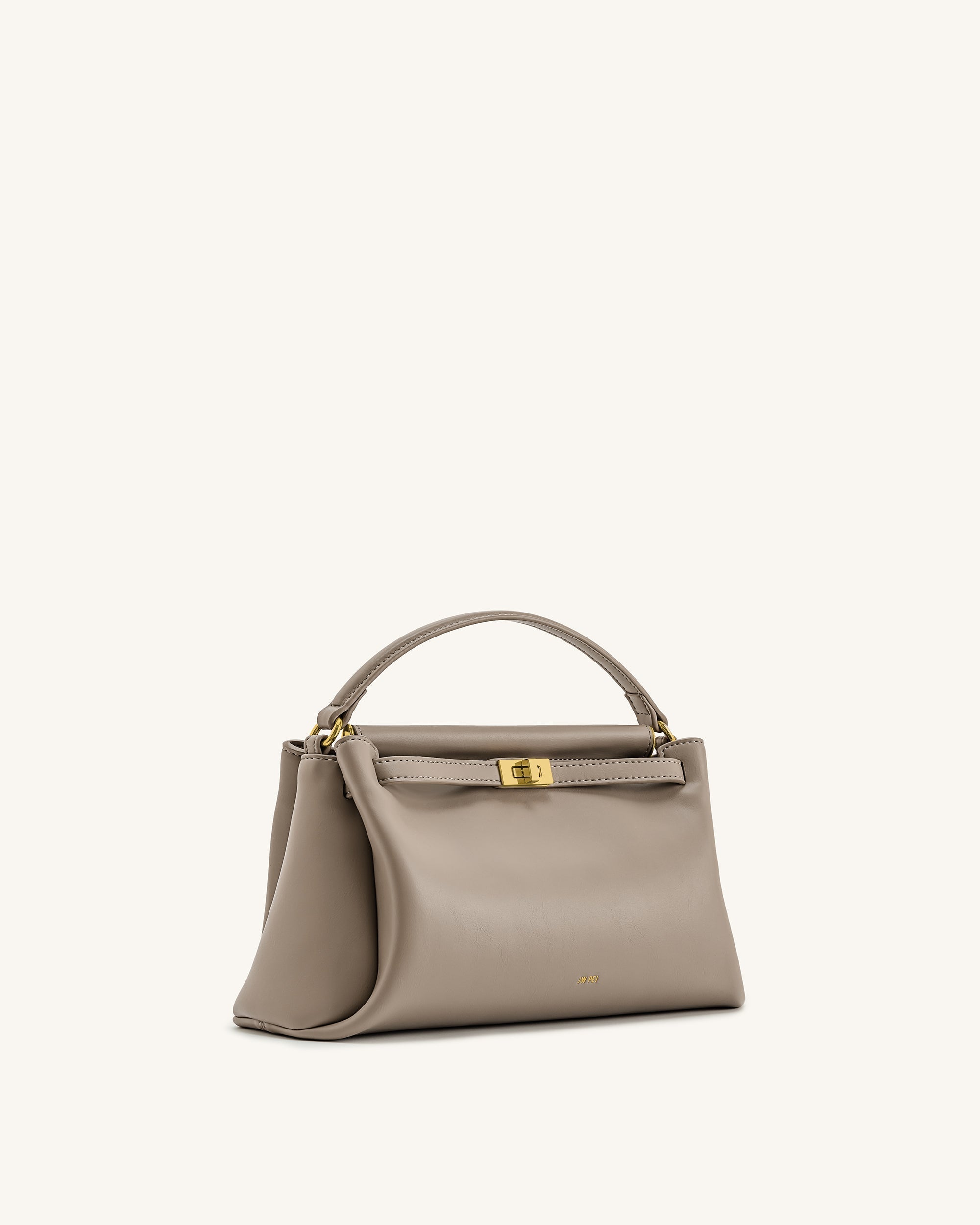 Carmen Top Handle Bag - Apricot