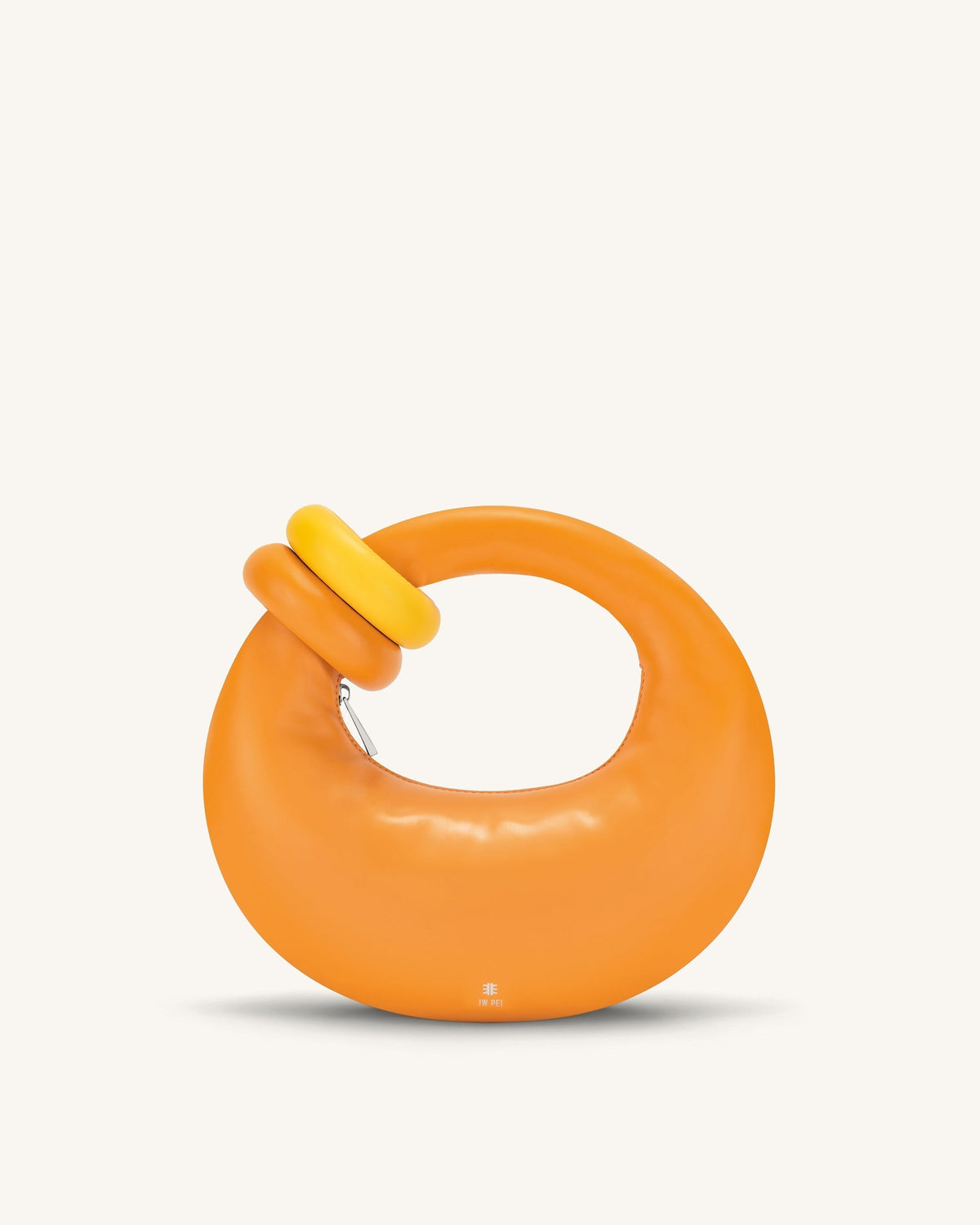 Abacus Top Handle Bag- Orange