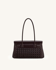 Yara Shoulder Bag - Dark Red