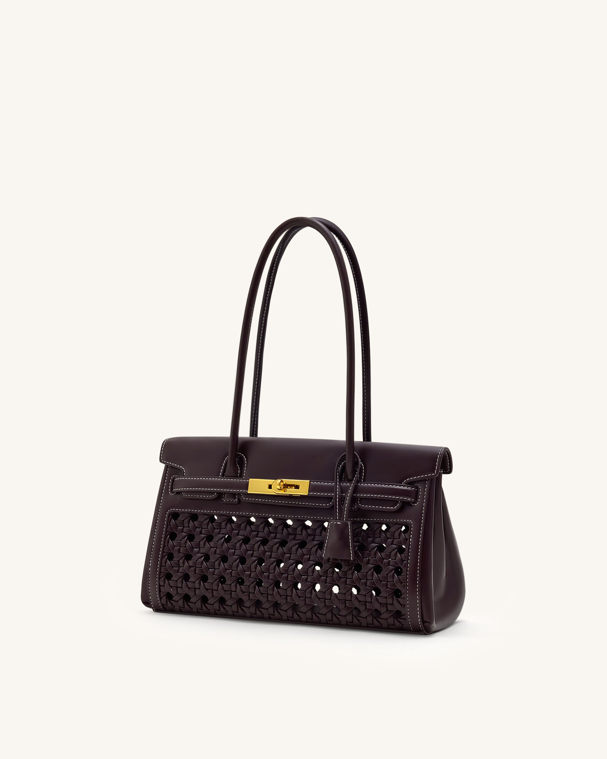 Yara Shoulder Bag - Dark Red