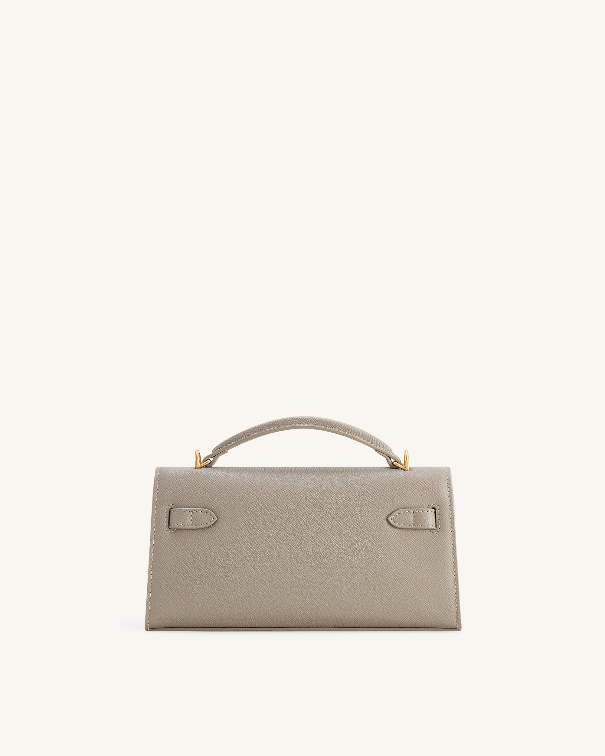 Noor Top Handle Bag - Elephant Gray