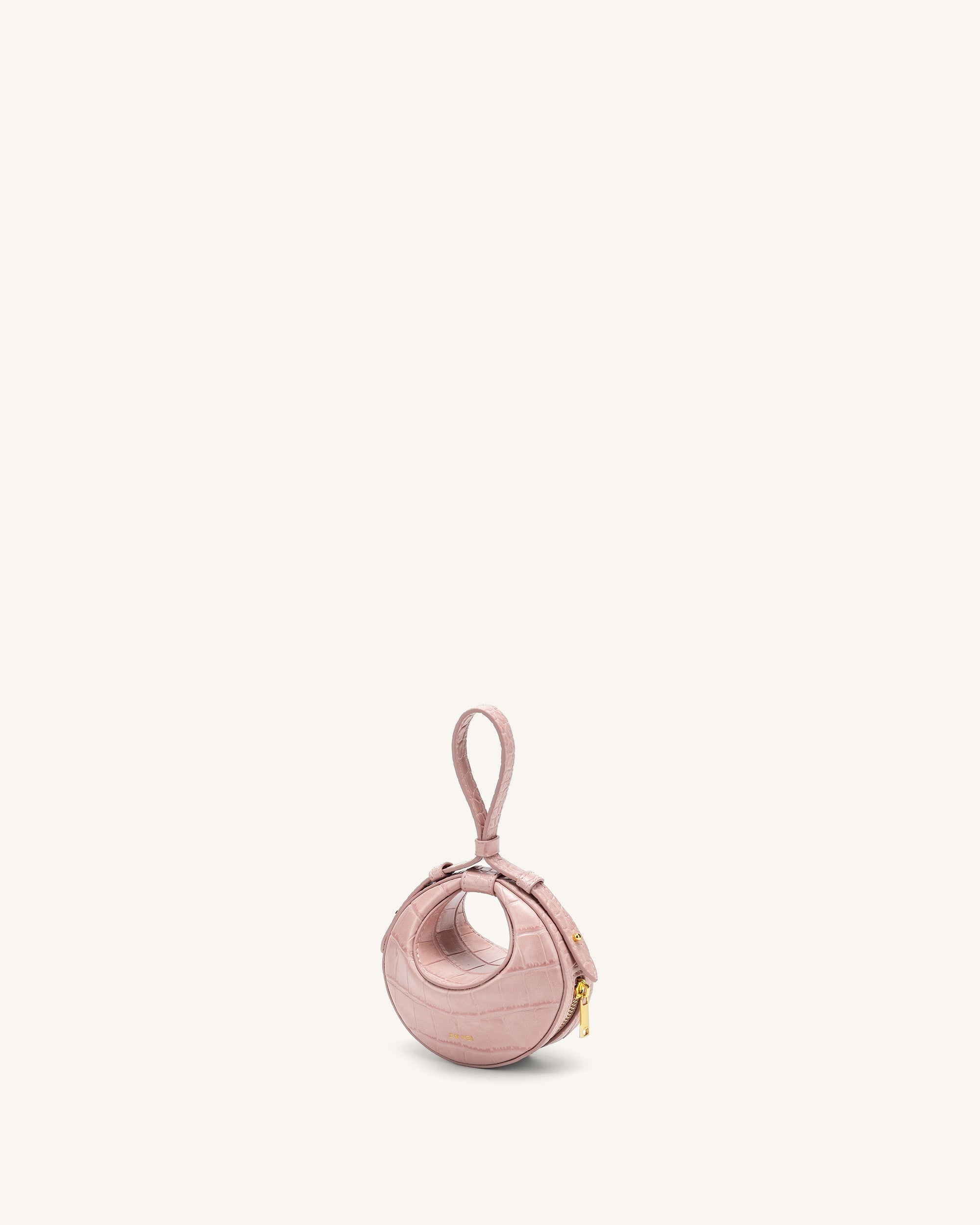 Rantan Super Mini Bag - Pink Croc