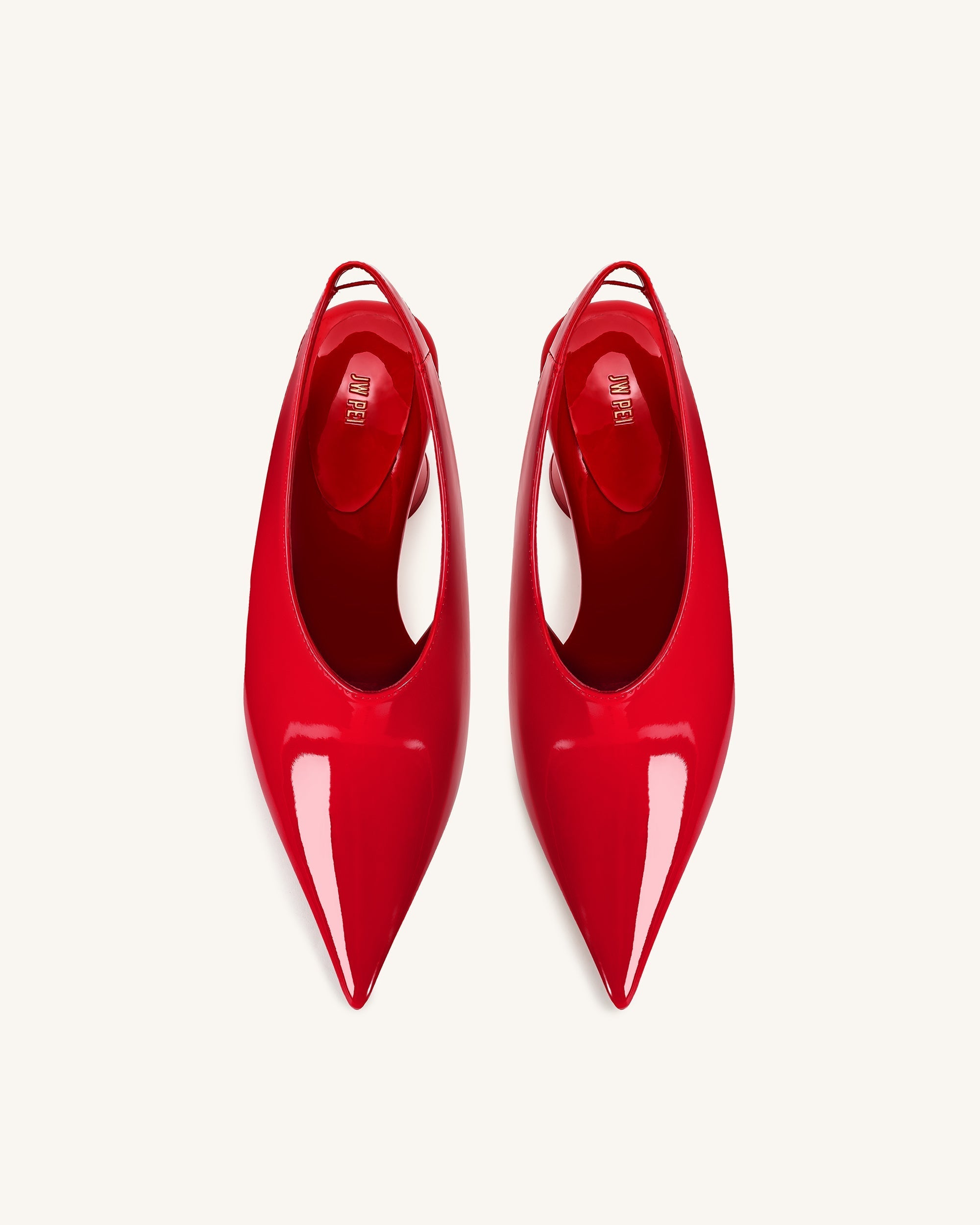 Vivovr High Heel Pumps - Red