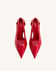 Alessia High Heel Pumps - Red