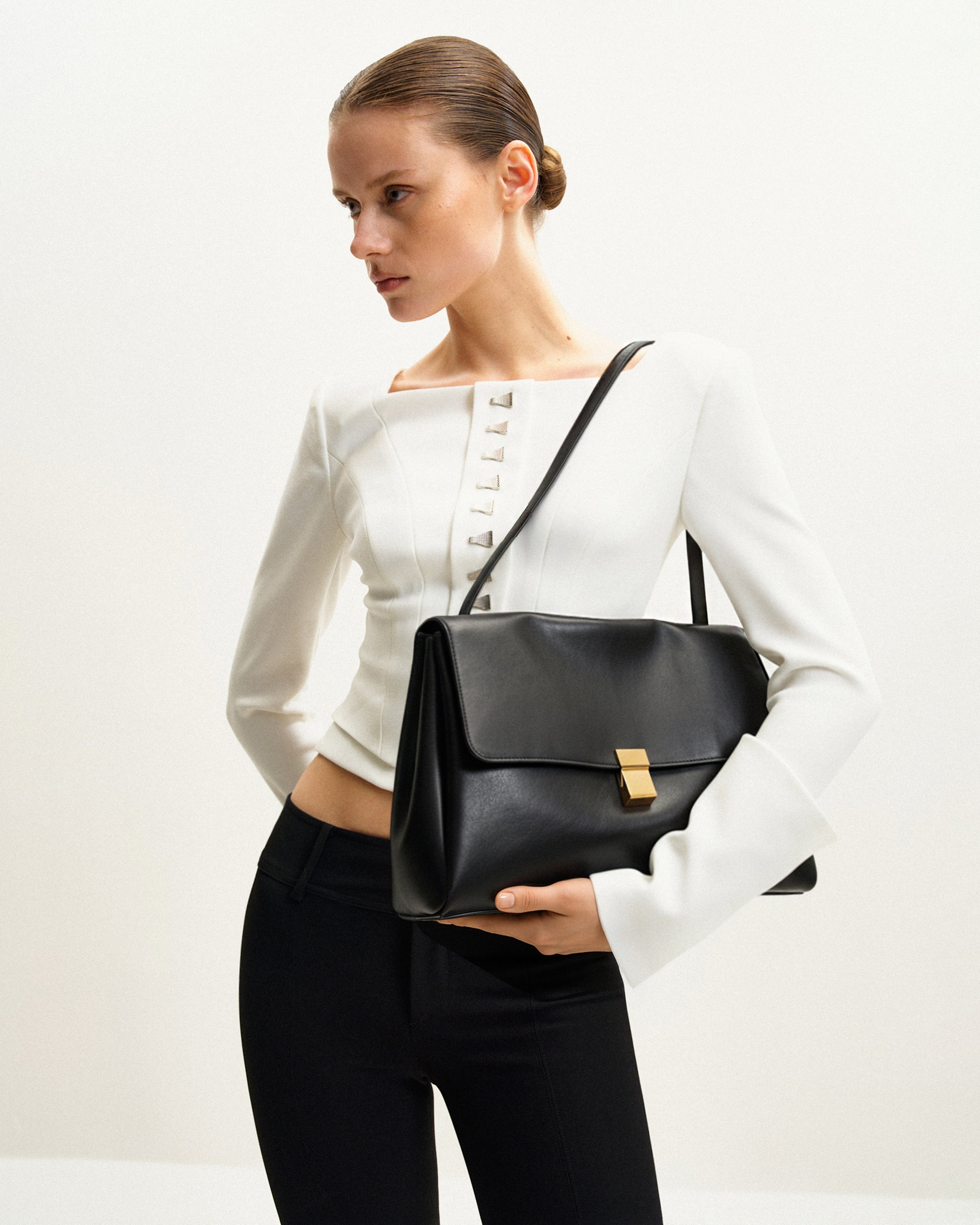 Hilary Shoulder Bag - Black