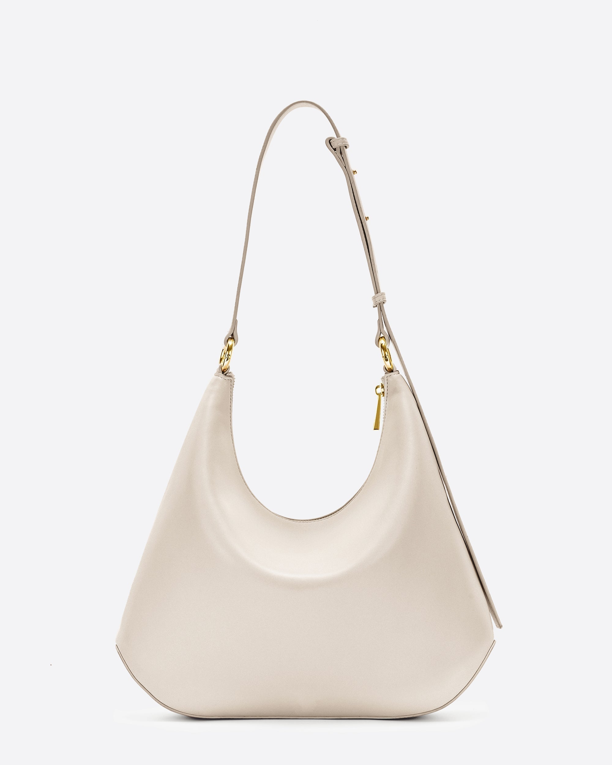 Erin Hobo Tote Bag - White