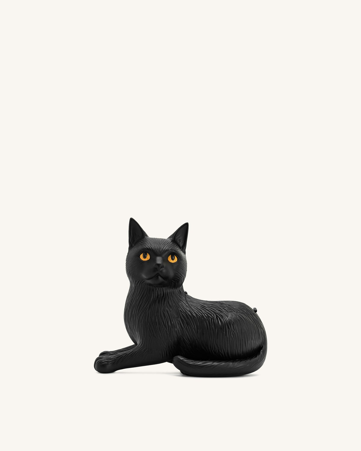 Hedy Black Cat Clutch - Black