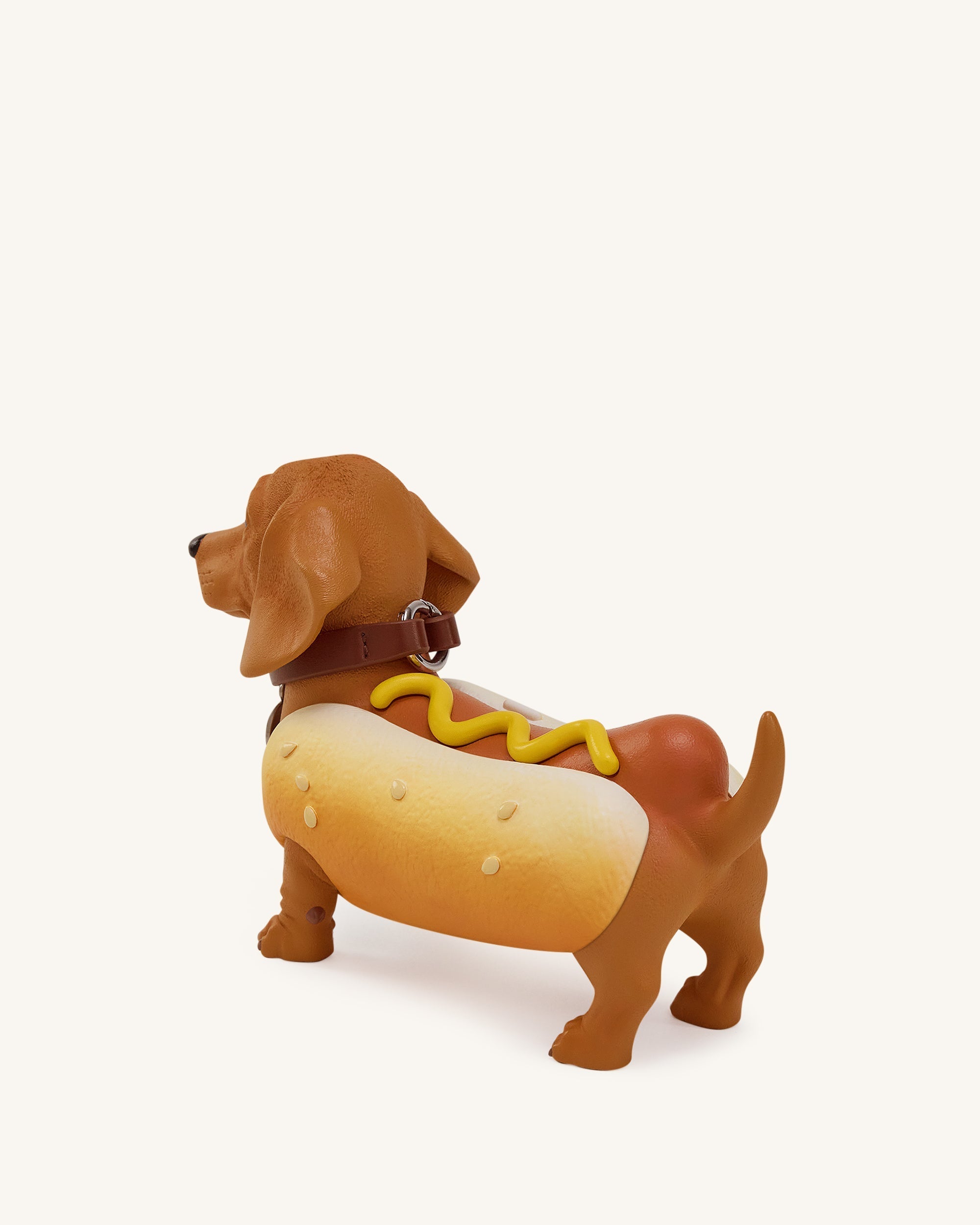 Dachshund Hot Dog Bag - Brown/Yellow