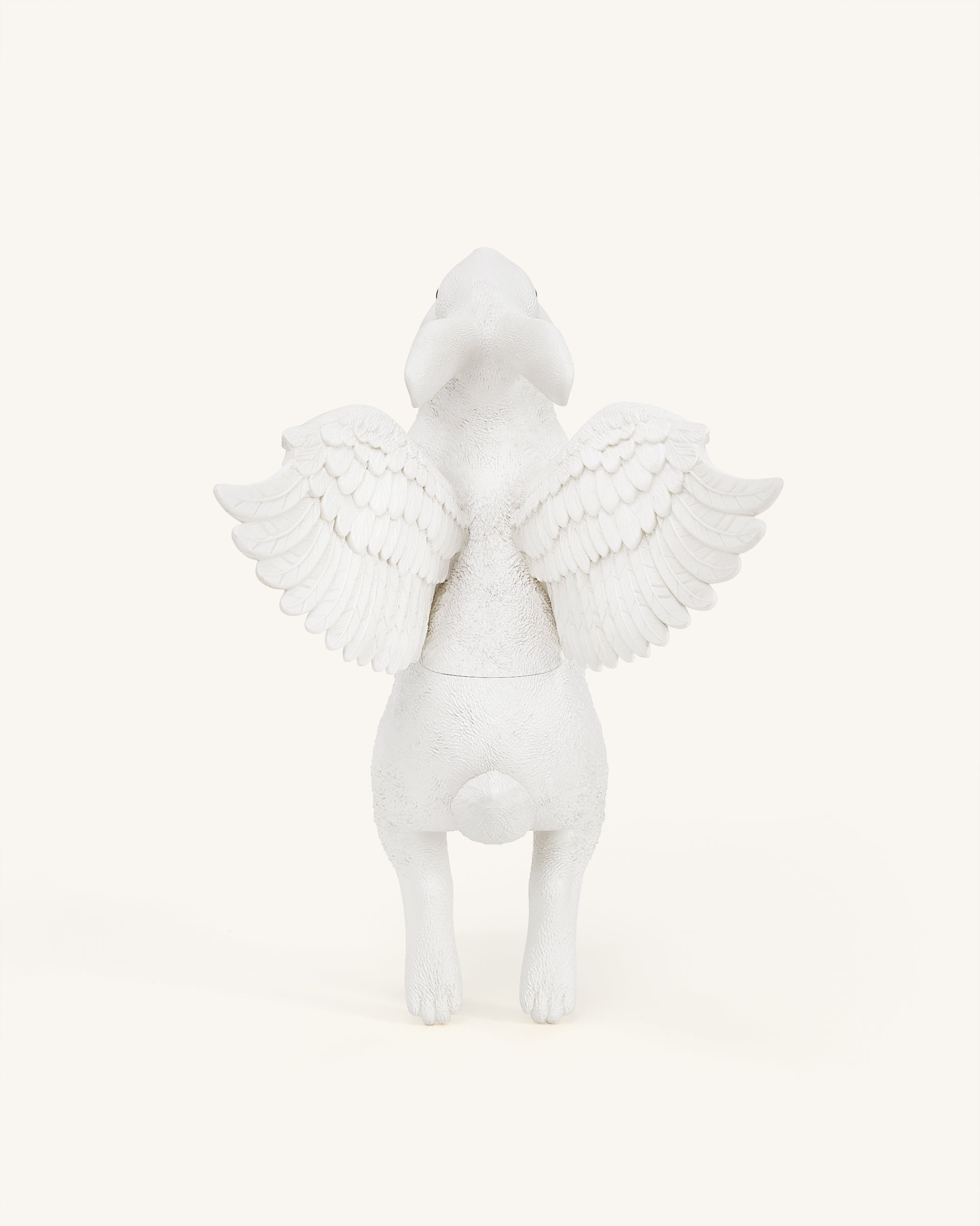 Flying Bunny Shaped Bag - White