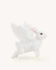 Flying Bunny Shaped Bag - White
