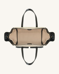 Linda Tote Bag - Black Canvas