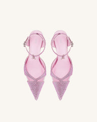 Haidi Artificial Crystal Pumps - Pink