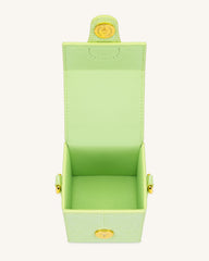 Square Mini Box - Lime Green Lizard