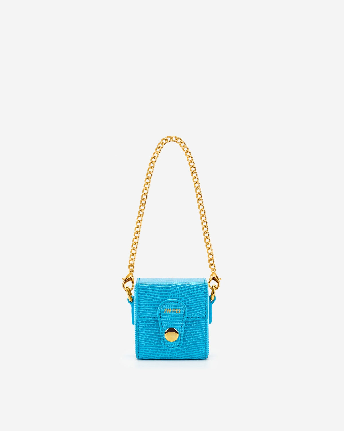 Square Mini Box - Lake Blue Lizard