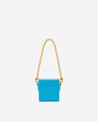 Square Mini Box - Lake Blue Lizard
