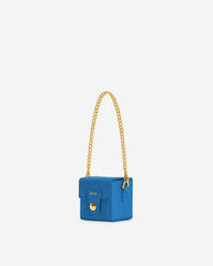 Square Mini Box - Classic Blue Lizard