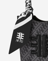 FEI Faux Silk Twill Scarf - Black