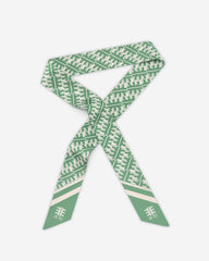 FEI Faux Silk Twill Scarf - Green