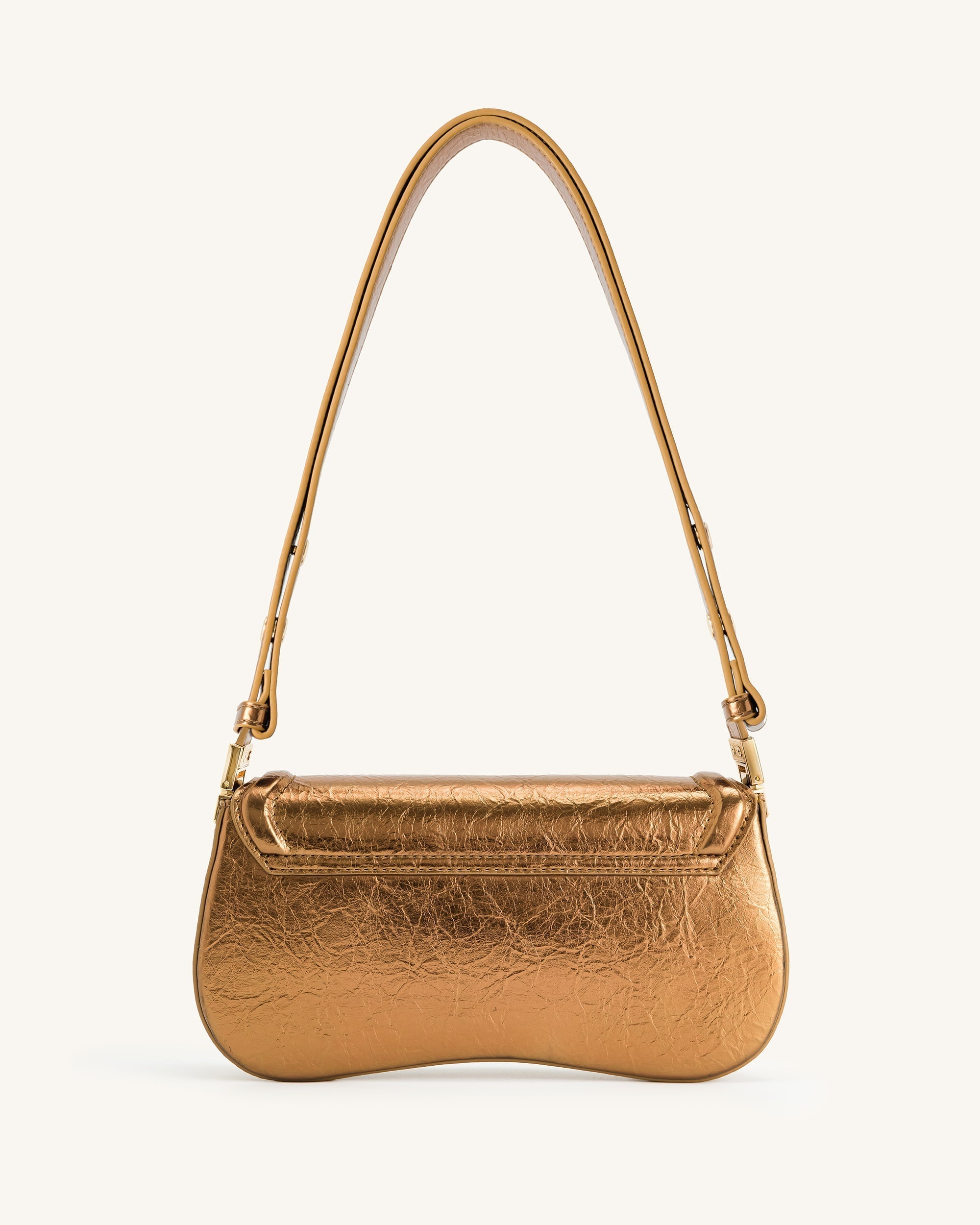 Joy Metallic Shoulder Bag - Ancient Gold