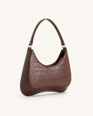 Ruby Shoulder Bag - Umber Croc