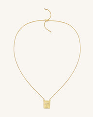 Zodiac Pendant Necklace - 18ct Gold Plated