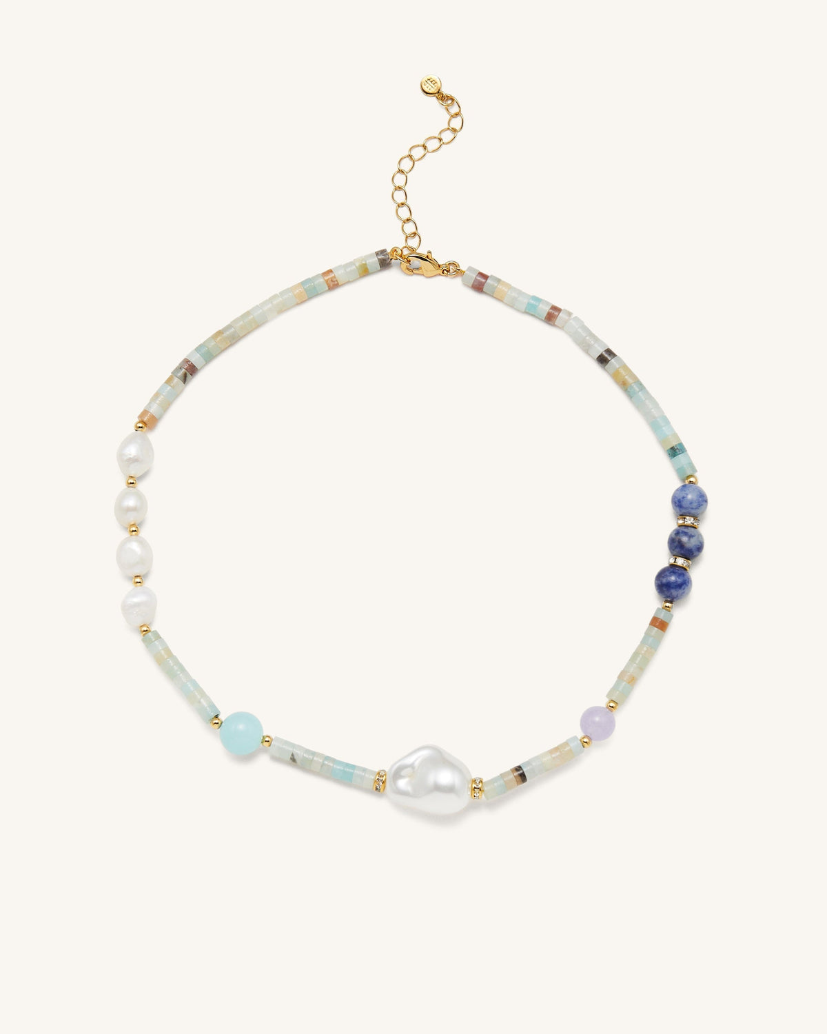Amazonite Multi Beaded Necklace