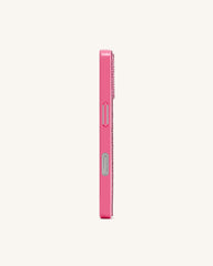Don't Touch Me! iPhone Case - Multicolor Pink