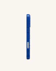 Holiday Wreath Bling Phone Case - Cobalt Blue