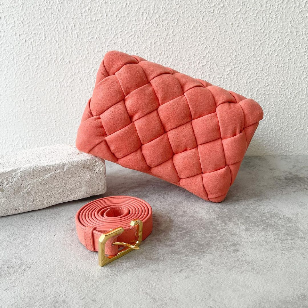 Maze Bag  - Coral Almond